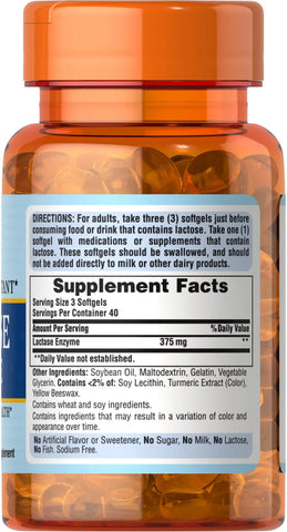 Lactase Enzyme
