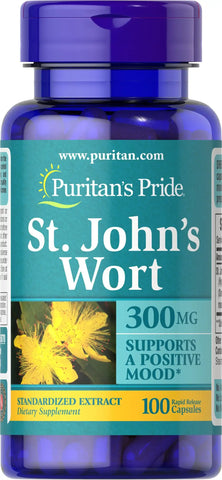 St. John's Wort Standardized Extract 300 mg