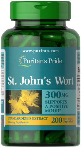 St. John's Wort Standardized Extract 300 mg