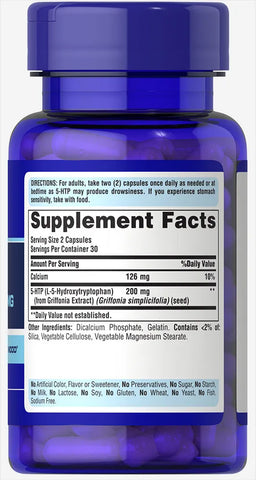 5-HTP 100 mg (Griffonia Simplicifolia)