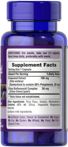 Grapeseed Extract 100 mg