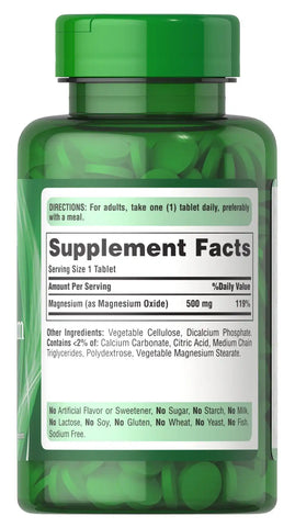 Magnesium 500 mg