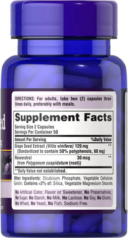 Grape Seed Extract with Resveratrol