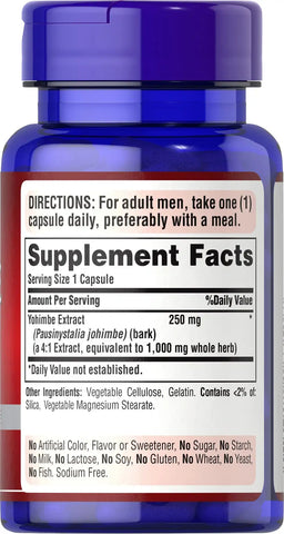 Yohimbe Extract 1000 mg