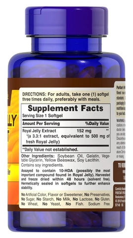 Royal Jelly Extract 500 mg