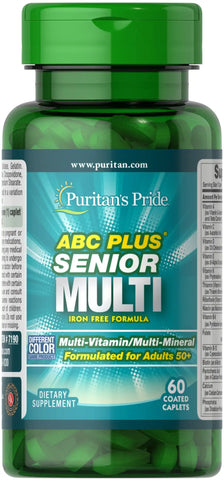 ABC Plus® Senior Multivitamin Multi-Mineral Formula