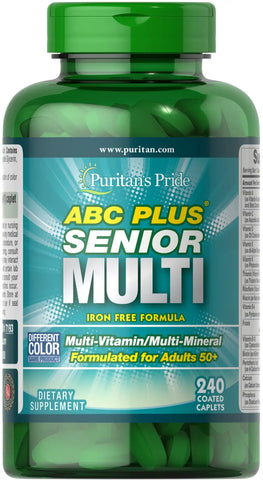 ABC Plus® Senior Multivitamin Multi-Mineral Formula