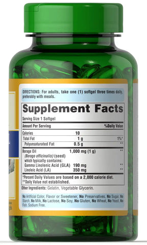 Borage Oil 1000 mg