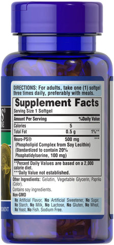 Neuro-PS (Phosphatidylserine) 200 mg