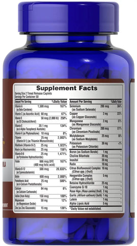 Mega Vita Min™ Multivitamin for Seniors Timed Release