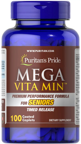 Mega Vita Min™ Multivitamin for Seniors Timed Release