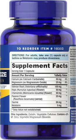 Super Snooze with Melatonin