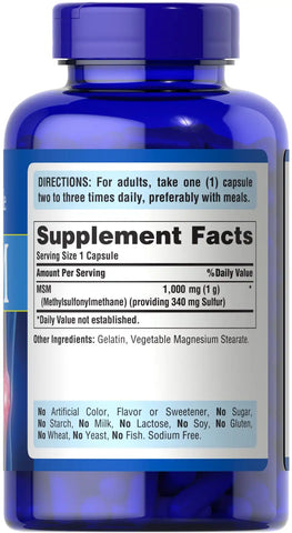 MSM 1000 mg