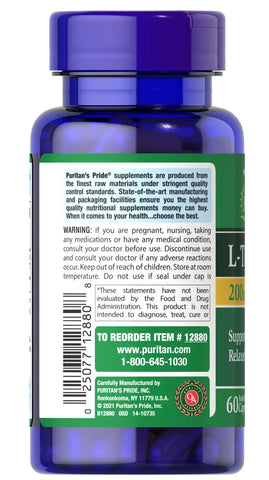 L-Theanine 200 mg per serving