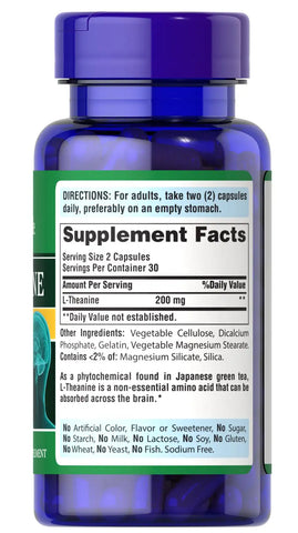 L-Theanine 200 mg per serving