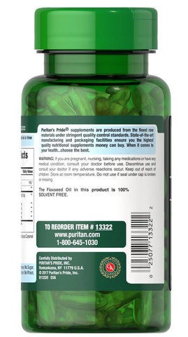 Natural Flax Oil 1200 mg