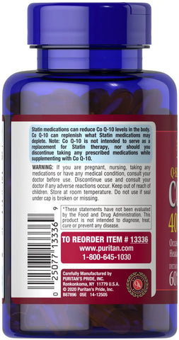 Q-SORB™ CO Q-10 600 mg