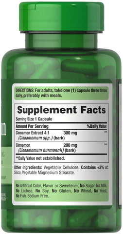 Cinnamon 500 mg