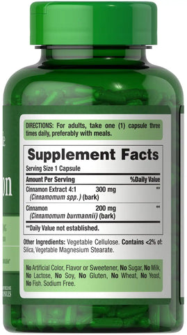 Cinnamon 500 mg