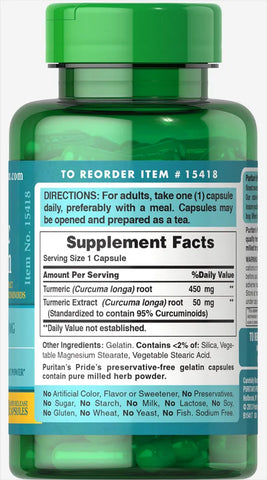 Turmeric Curcumin 500 mg
