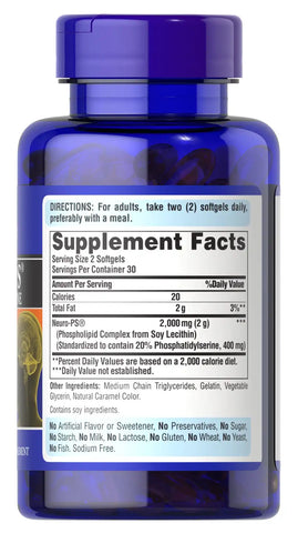 Neuro-PS (Phosphatidylserine) 200 mg