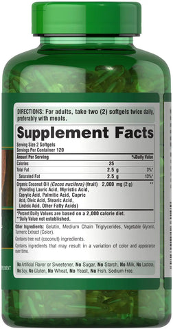 Coconut Oil 1000 mg