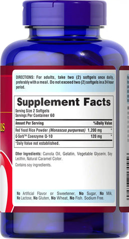 Q-SORB™ Co Q-10 Plus Red Yeast Rice