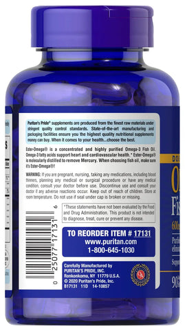 Double Strength Omega-3 Fish Oil 1200 mg/600 mg Omega-3