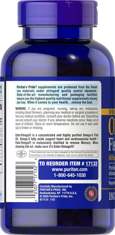 Double Strength Omega-3 Fish Oil 1200 mg