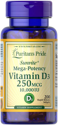 Vitamin D3 25 mcg (1000 IU)