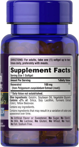 Resveratrol 100 mg