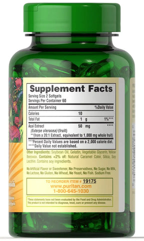 Acai 50 mg