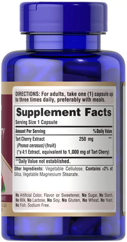 Tart Cherry Extract 1000 mg