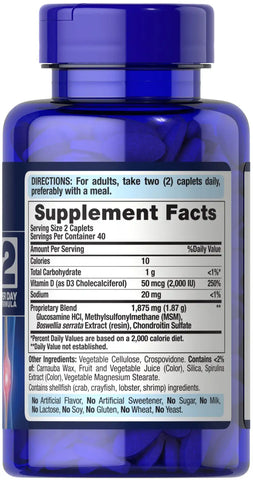 Advanced Glucosamine Chondroitin with Vitamin D3