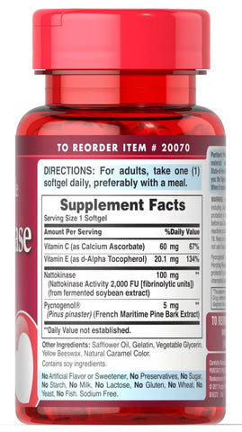 Nattokinase 100 mg Complex