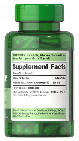 Berberine 500 mg