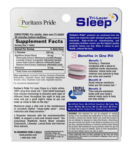 Tri-Layer Sleep