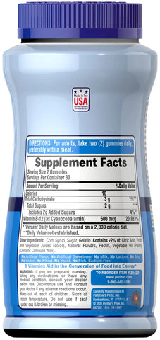 Vitamin B12 Gummies 500 mcg