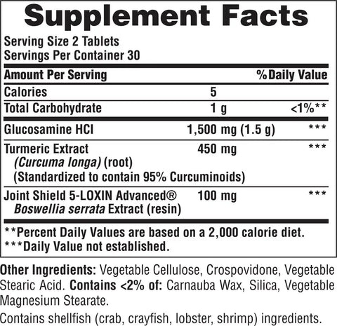 Triple Strength Joint Soother® Glucosamine Boswellia + Turmeric