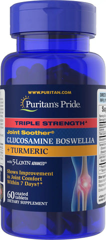 Triple Strength Joint Soother® Glucosamine Boswellia + Turmeric