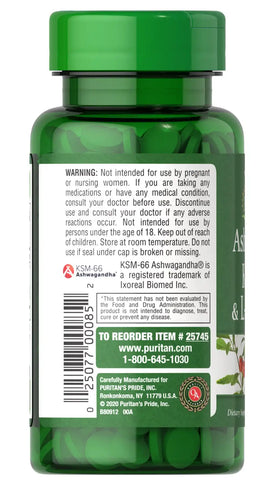 Ashwagandha KSM-66® & L-Theanine