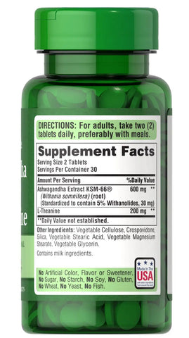 Ashwagandha KSM-66® & L-Theanine