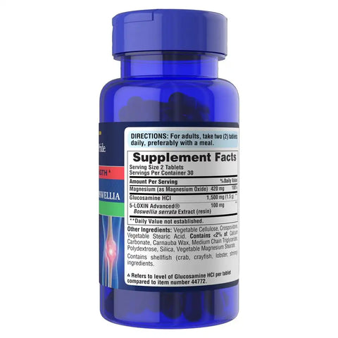 Triple Strength Joint Soother® Glucosamine Boswellia + Magnesium