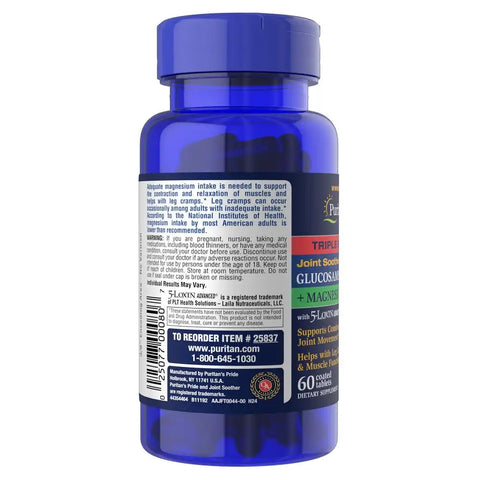 Triple Strength Joint Soother® Glucosamine Boswellia + Magnesium