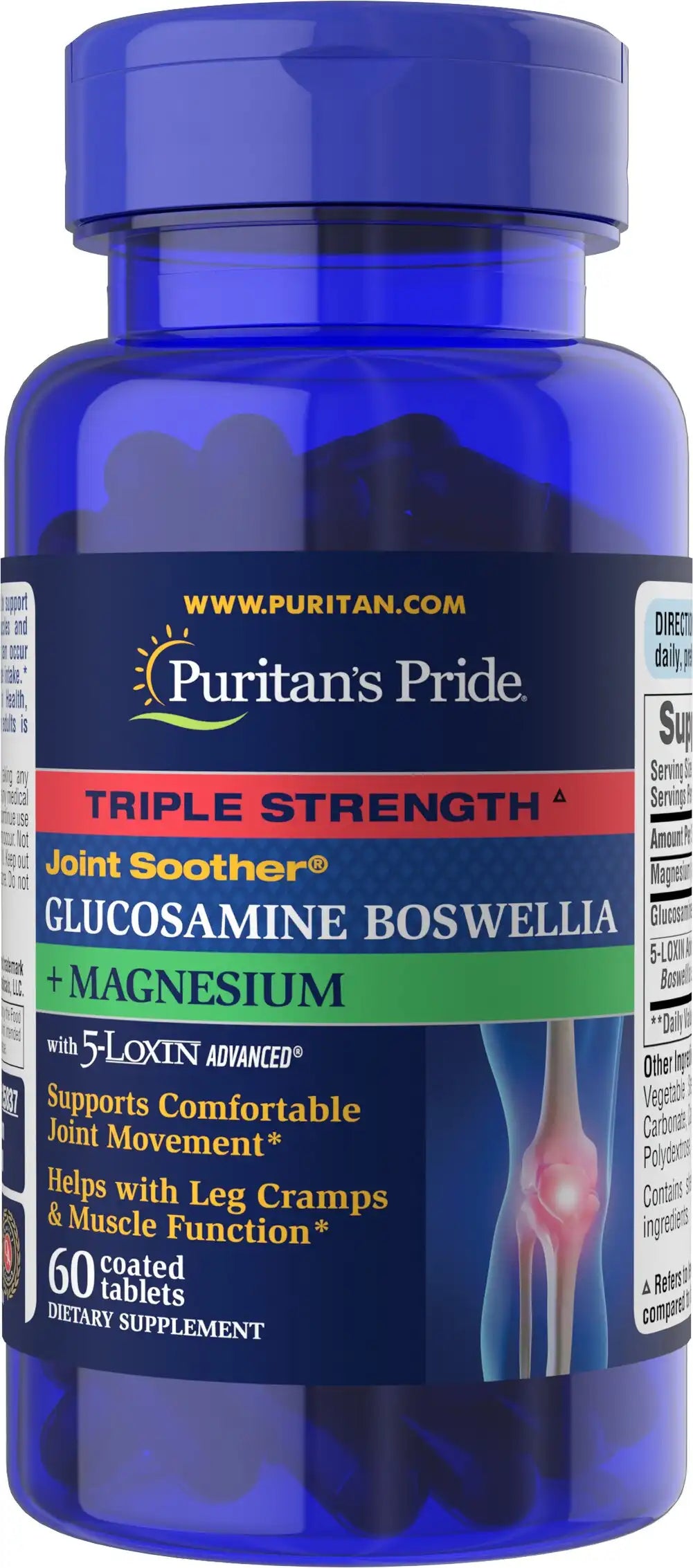 Triple Strength Joint Soother® Glucosamine Boswellia + Magnesium