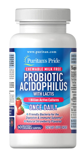 Chewable Probiotic Acidophilus with Lactis