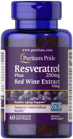 Resveratrol 250 mg plus Red Wine Extract
