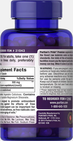 Resveratrol 100 mg