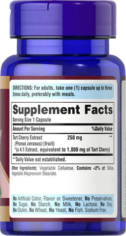 Tart Cherry Extract 1000 mg