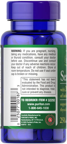 Sea Kelp with 200 mcg of Iodine